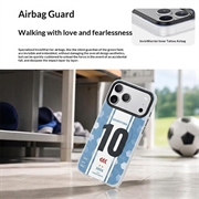 Custodia in TPU Benks D3 MagSafe a forma di pallone da football per iPhone 17 Pro - Argentina
