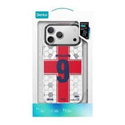 Custodia in TPU Benks D3 MagSafe a forma di pallone da calcio per iPhone 17 Pro - Inghilterra