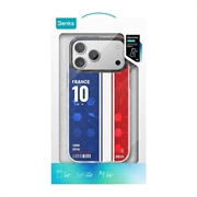 Custodia in TPU Benks D3 MagSafe a forma di pallone da football per iPhone 17 Pro - Francia