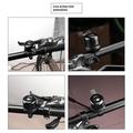 Campanello da bicicletta con localizzatore GPS per manubri da 21-23mm - Nero