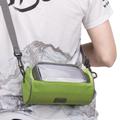 Borsa da manubrio per bicicletta con touch screen Custodia impermeabile per bicicletta - Verde