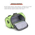 Borsa da manubrio per bicicletta con touch screen Custodia impermeabile per bicicletta - Verde