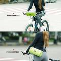 Borsa da manubrio per bicicletta con touch screen Custodia impermeabile per bicicletta - Verde