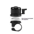 Campanello per bicicletta con supporto Apple AirTag 1/2 nascosto - Nero