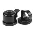 Campanello per bicicletta con supporto Apple AirTag 1/2 nascosto - Nero