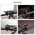 Campanello per bicicletta con supporto Apple AirTag 1/2 nascosto - Nero
