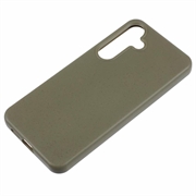 Custodia Biodegradabile per Samsung Galaxy S25 - Verde nerastro