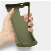 Custodia Biodegradabile per Samsung Galaxy S26 Ultra - Verde nerastro