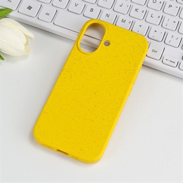 Custodia Biodegradabile per iPhone 17 - Gialla