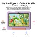 Tablet per bambini BlackView Tab 20 - 10.1" HD IPS, 4GB + 64GB - Viola unicorno