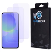 Protezione dello schermo in vetro temperato BlueDefend Anti-Blue Light per Samsung Galaxy A37 - 2 pz.
