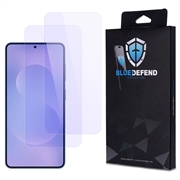 Protezione dello schermo in vetro temperato BlueDefend Anti-Blue Light per Samsung Galaxy S26 - 2 pz.