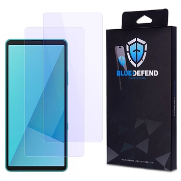 Protezione dello schermo in vetro temperato BlueDefend Anti-Blue Light per Sony Xperia 10 VII - 2 pz.