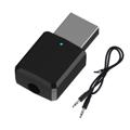 Ricetrasmettitore Audio Wireless con Cavo AUX da 3.5mm - Nero