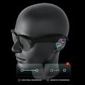 Occhiali da sole Bluetooth 5.3 con audio intelligente e traduzione tramite IA - Nero