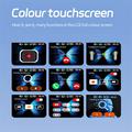 Auricolari wireless Bluetooth 5.4 con traduzione AI e custodia di ricarica con touchscreen