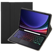 Custodia con tastiera Bluetooth per Samsung Galaxy Tab S10 Lite/S10 FE/S9 FE/S9
