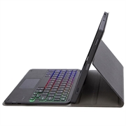 Custodia con tastiera Bluetooth per Samsung Galaxy Tab S10 Lite/S10 FE/S9 FE/S9 - Nera