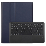 Custodia con tastiera Bluetooth per iPad 2022/2025 - Blu Scuro