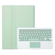 Custodia con tastiera Bluetooth per iPad 2022/2025 - Verde chiaro