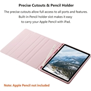 Custodia con tastiera Bluetooth per iPad Air 11 2026/2025/2024/iPad Air 2022/2020 - Rosa