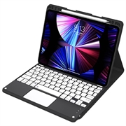 Custodia con tastiera Bluetooth per iPad Air 13 2026/2025/2024/iPad Pro 12.9 2022/2021/2020/2018