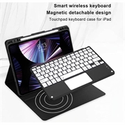 Custodia con tastiera Bluetooth per iPad Air 13 2026/2025/2024/iPad Pro 12.9 2022/2021/2020/2018