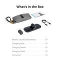 BoboVR CG2: base di ricarica 3 in 1 per occhiali smart Meta Ray-Ban - Nero