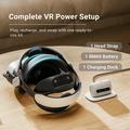 Cinghia per la testa con batteria integrata BoboVR M3 Pro+ per Meta Quest 3/3S - 6500mAh