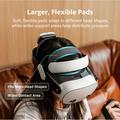 Cinghia per la testa con batteria integrata BoboVR M3 Pro+ per Meta Quest 3/3S - 6500mAh