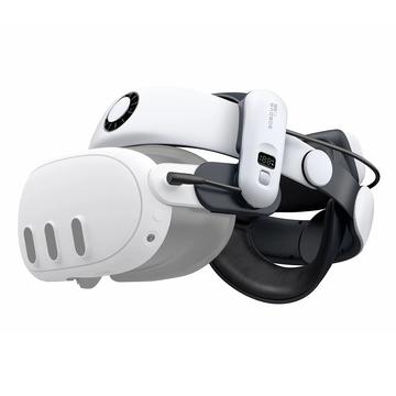 BoboVR S3 Pro Head Strap Meta Quest 3 w. Banca di alimentazione da 10000mAh