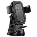 Supporto da auto a gravità Borofone BH132 per parabrezza/cruscotto - 4.5"-7" - Nero