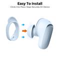Puntali in silicone Bose QuietComfort Ultra/Ultra 2 Ahastyle WG197 - Blu cielo
