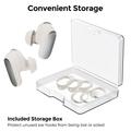 Puntali in silicone Bose QuietComfort Ultra/Ultra 2 Ahastyle WG197 - Bianco