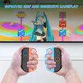 Protezioni per le nocche da boxe per 2 controller Joy-Con di Nintendo Switch - 2 pezzi - Arancione / Blu