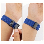 Cinturino in nylon intrecciato con chiusura magnetica per Apple Watch - 49mm/46mm/45mm/44mm - Blu