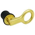 Tappo di scarico in ottone per barca/tappo per foro di scarico con guarnizione in gomma - 25mm (1")