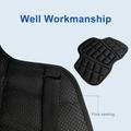 Cuscino per sedile moto ergonomico e traspirante - Nero