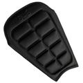 Cuscino per sedile moto ergonomico e traspirante - Nero