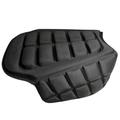 Cuscino per sedile moto ergonomico e traspirante - Nero
