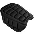 Cuscino per sedile moto ergonomico e traspirante - Nero