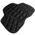 Cuscino per sedile moto ergonomico e traspirante - Nero