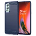 Cover in TPU Effetto Spazzolato per Honor 9X, 9X Pro - Fibra di Carbonio - Nera