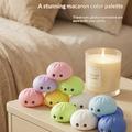 Giocattolo antistress squishy dumpling che fa bolle, con cestello per cottura a vapore - Verde