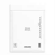 Busta a bolle d'aria AirGuard D4 - 180x265 mm - 1 pezzi - Bianco