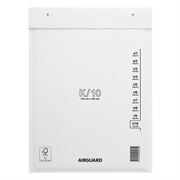 Busta a bolle d'aria AirGuard K10 - 345x455 mm - 100 pezzi - Bianco