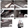 Bullcaptain 046 Borsa da uomo in pelle per laptop e crossbody - 40 x 30 x 7 cm - Grigio