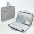 Borsa per laptop da lavoro con apertura totale - 15.6" - Grigio