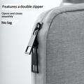 Borsa per laptop da lavoro con apertura totale - 15.6" - Grigio