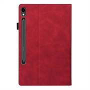 Custodia Folio stile business per Samsung Galaxy Tab S11 Ultra - Rossa